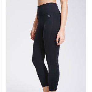Forever 21 Seamless Active Black Leggings
